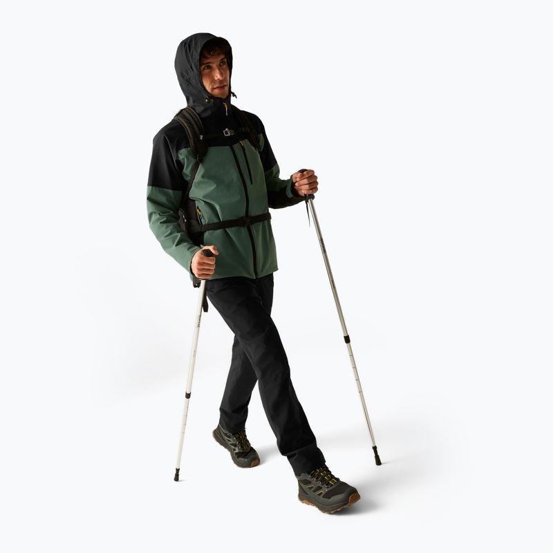 Pánska bunda 3v1 REGATTA Wentwood 3in1 dark forest green/black 2