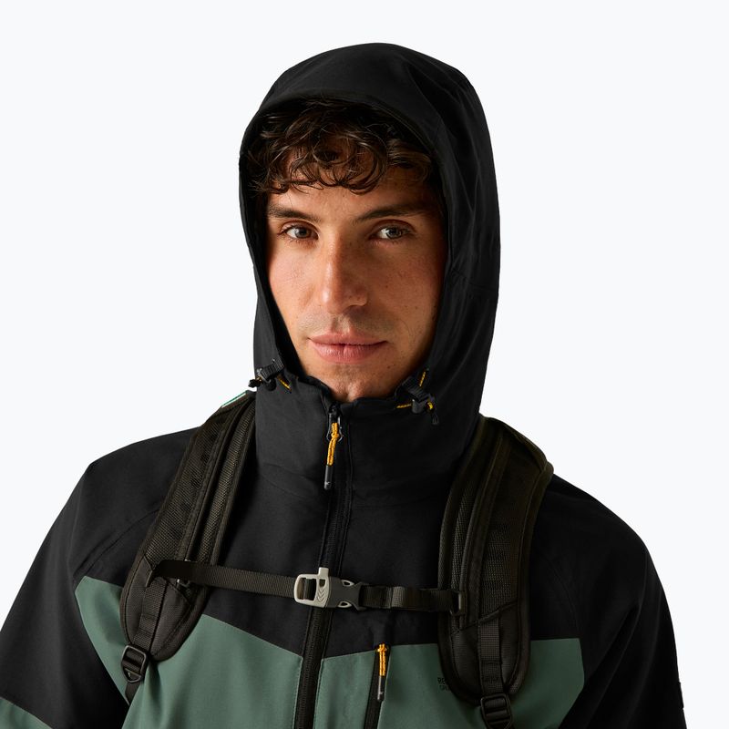 Pánska bunda 3v1 REGATTA Wentwood 3in1 dark forest green/black 6
