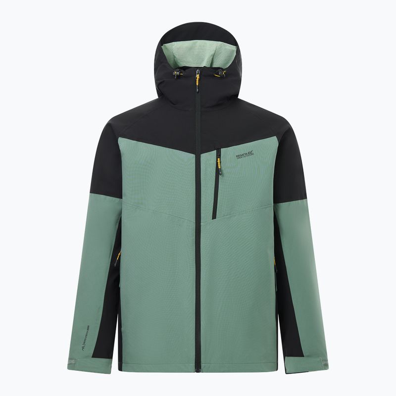 Pánska bunda 3v1 REGATTA Wentwood 3in1 dark forest green/black 10