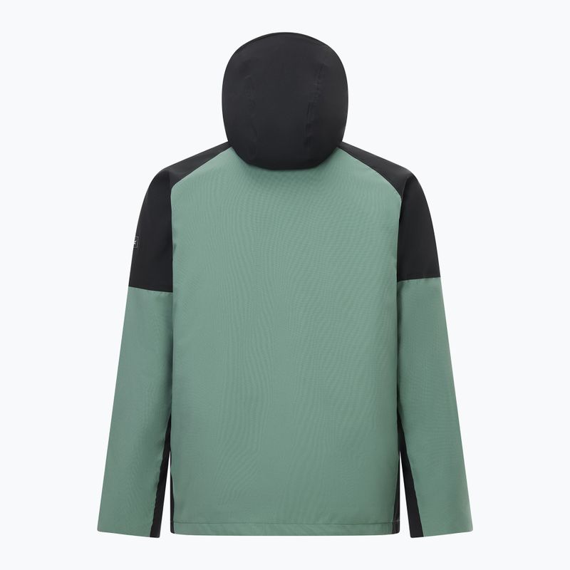 Pánska bunda 3v1 REGATTA Wentwood 3in1 dark forest green/black 11