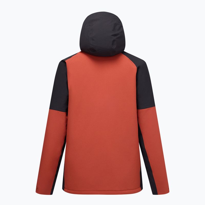 Pánska nepremokavá bunda Regatta Highton Stretch Padded Jacket burnt henna/black 11