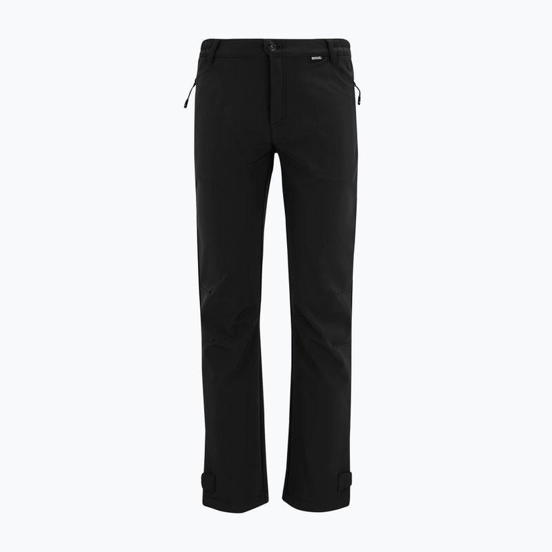Pánske softshellové nohavice REGATTA Geo Softshell black 8