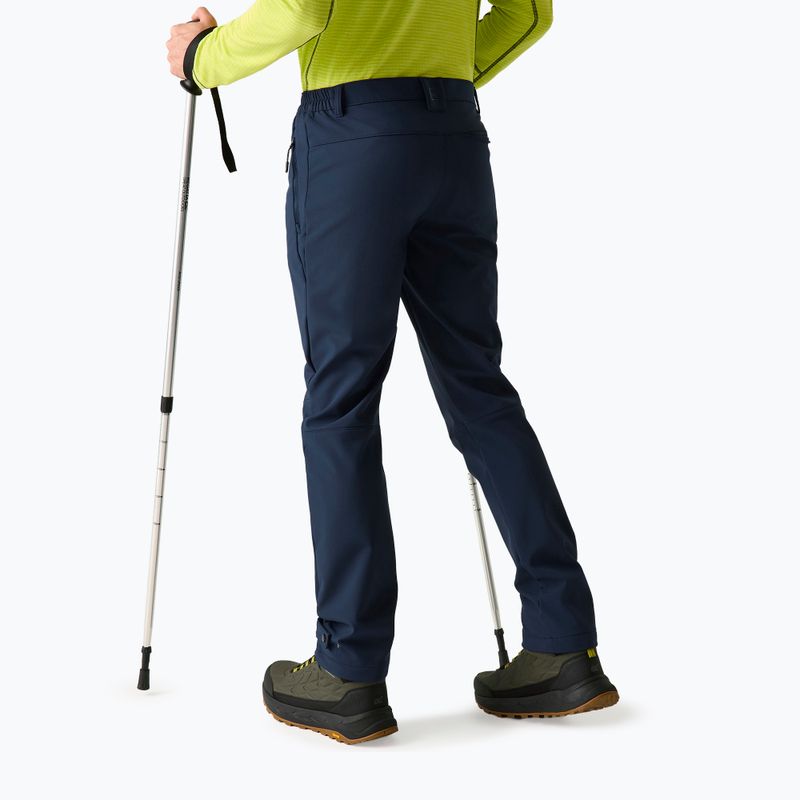 Pánske softshellové nohavice REGATTA Geo Softshell navy 4