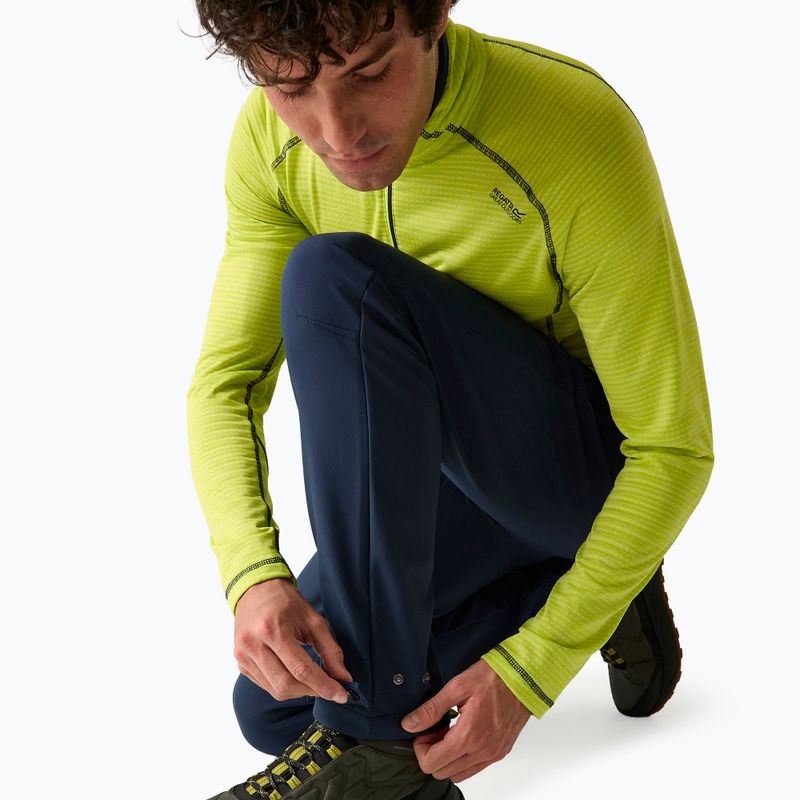 Pánske softshellové nohavice REGATTA Geo Softshell navy 5