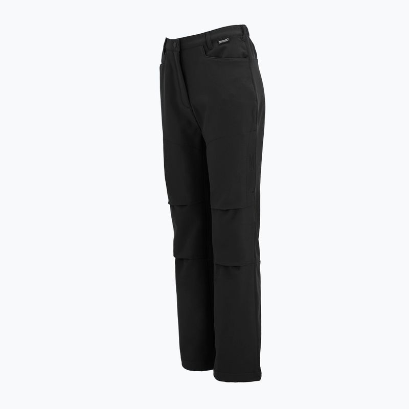 Detské trekingové nohavice REGATTA Highton Winter RKJ176 black 9