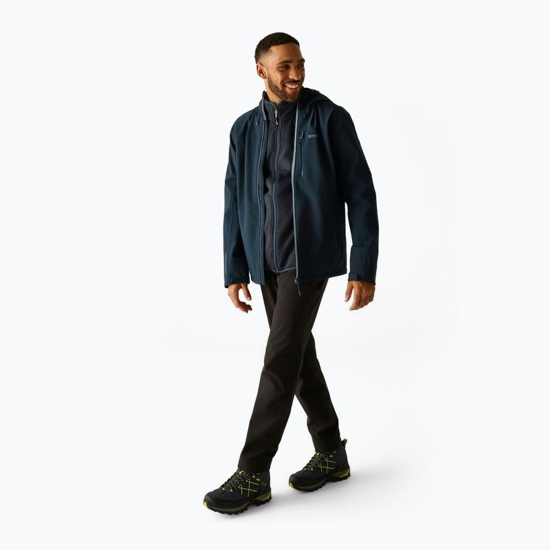 Pánska nepremokavá bunda REGATTA Birchdale II navy/dusky blue 2