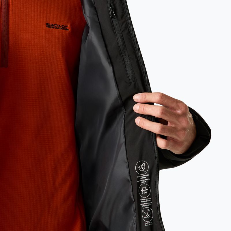Pánska zateplená bunda REGATTA Altoro Thermal black/black 9