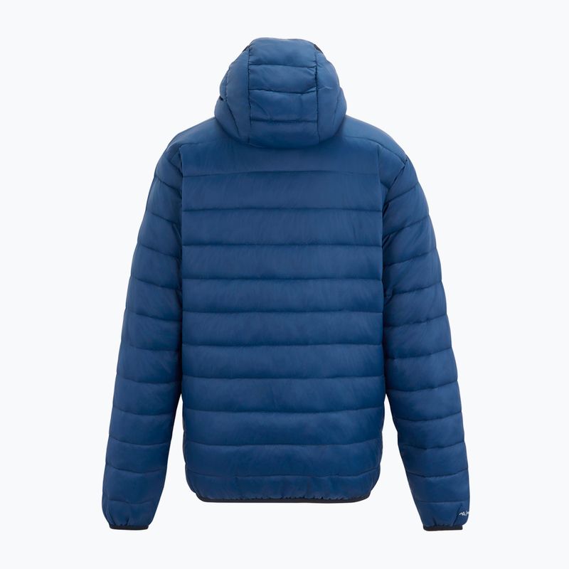 Pánska páperová bunda REGATTA Hooded Marizion aviator blue 2