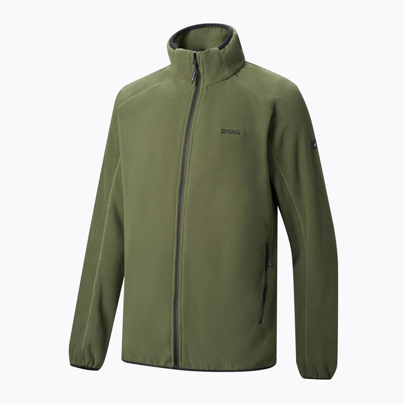 Pánska fleecová mikina REGATTA Hadfield dark khaki 9