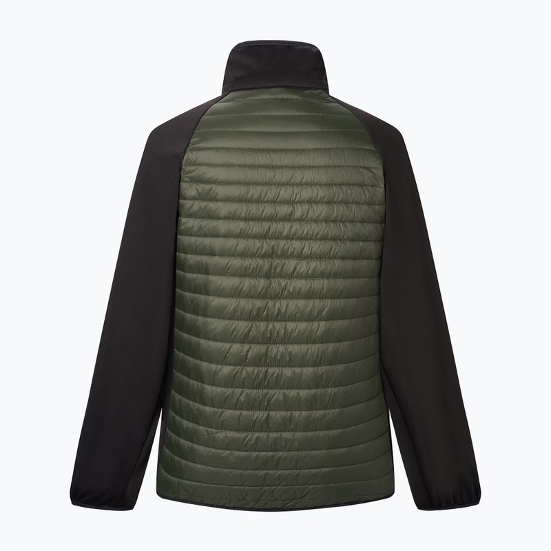 Pánska hybridná bunda REGATTA Clumber Hybrid dark khaki/black/sunset 8