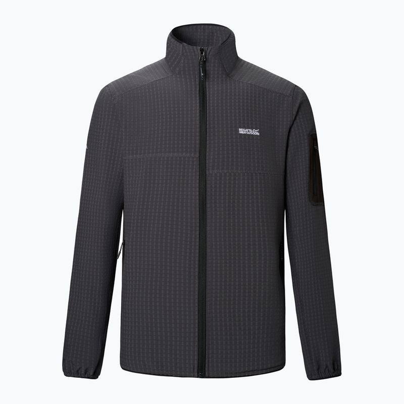 Pánska mikina REGATTA Baslinn ash/black 8