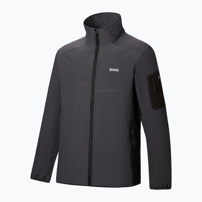 Pánska mikina REGATTA Baslinn ash/black 10