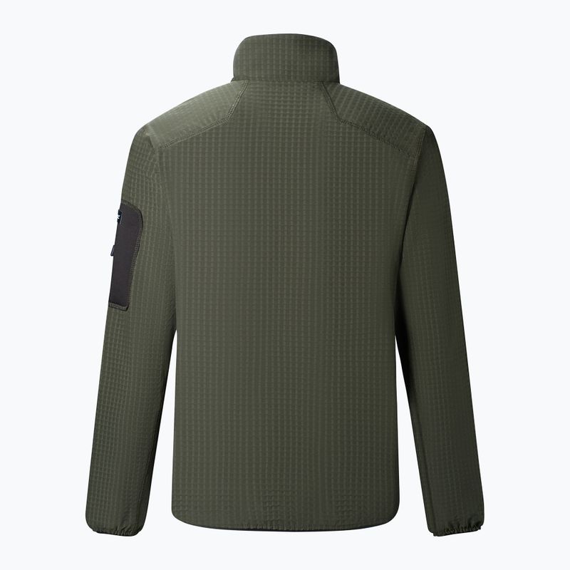 Pánska mikina REGATTA Baslinn dark khaki/black 9