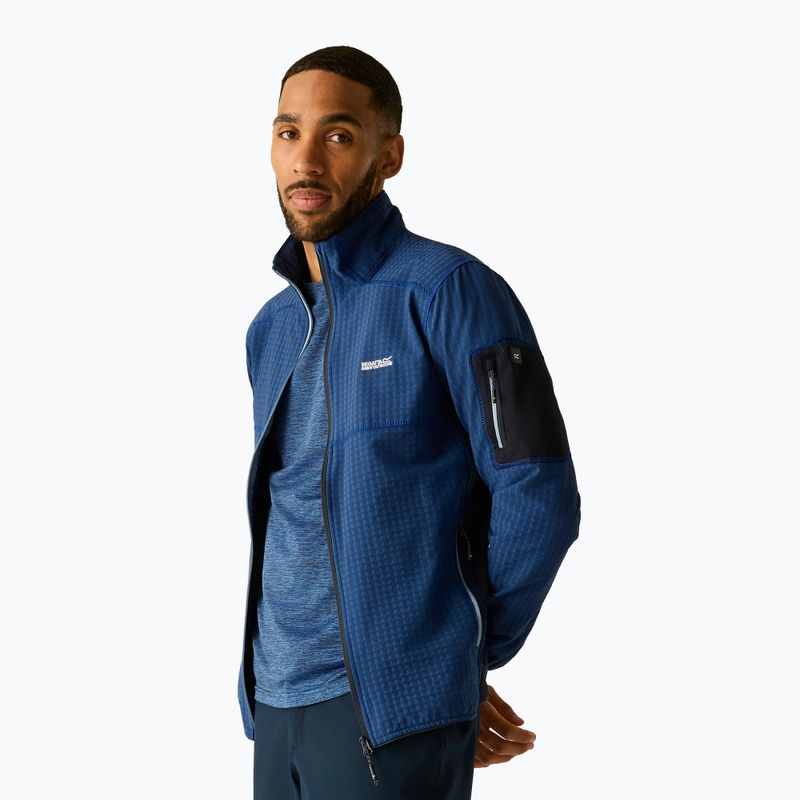 Pánska mikina REGATTA Baslinn aviator blue/navy 5