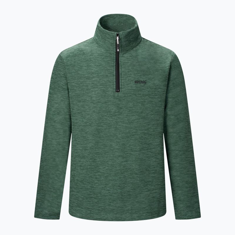 Pánska fleecová mikina Regatta Thompson Marl dark forest green 6
