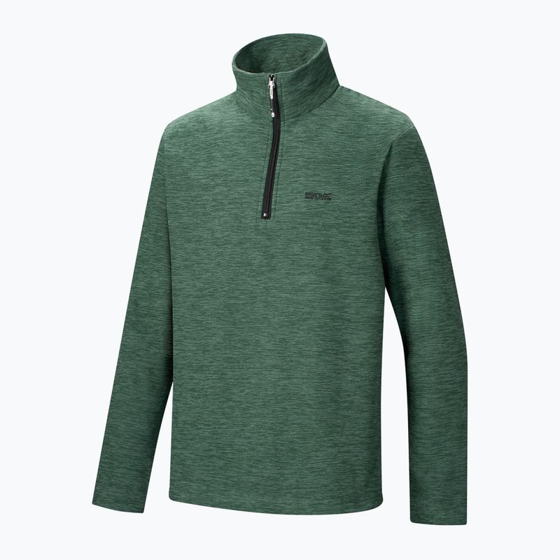 Pánska fleecová mikina Regatta Thompson Marl dark forest green 8