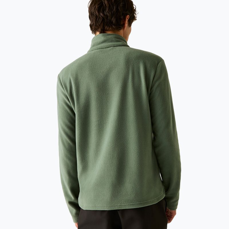 Pánska fleecová mikina Regatta Thompson dark forest green 3