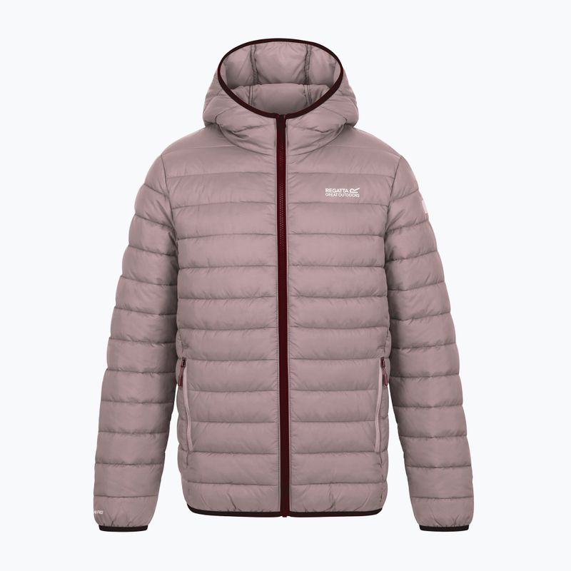 Detská páperová bunda Regatta Hooded Marizion powder lilac