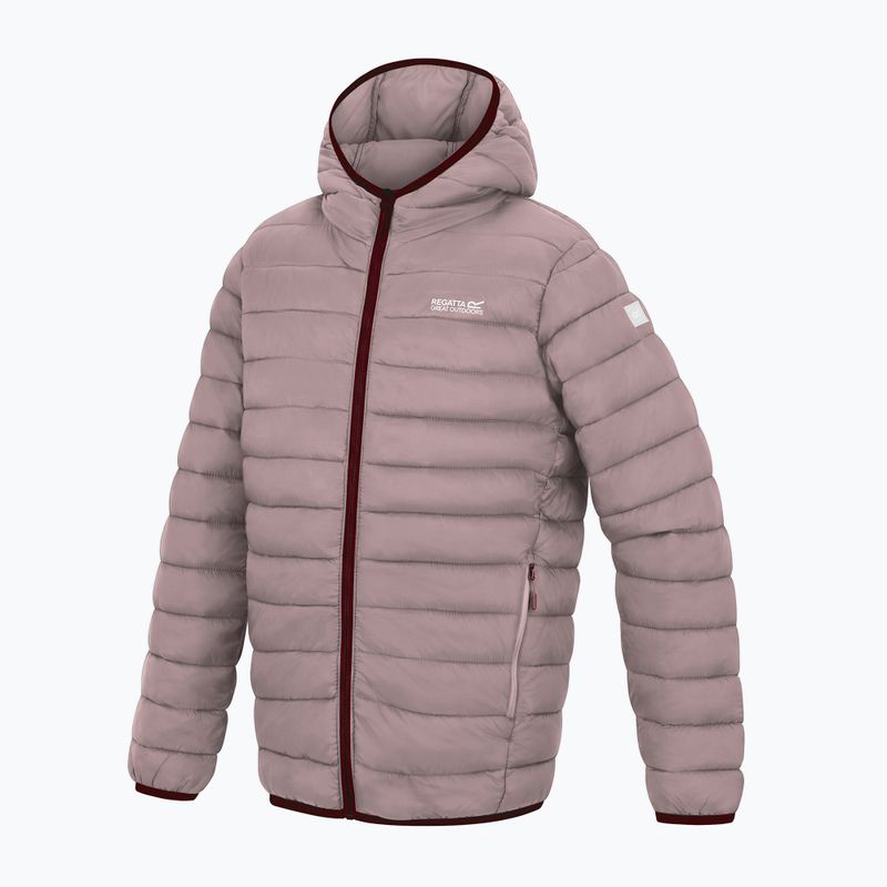 Detská páperová bunda Regatta Hooded Marizion powder lilac 3