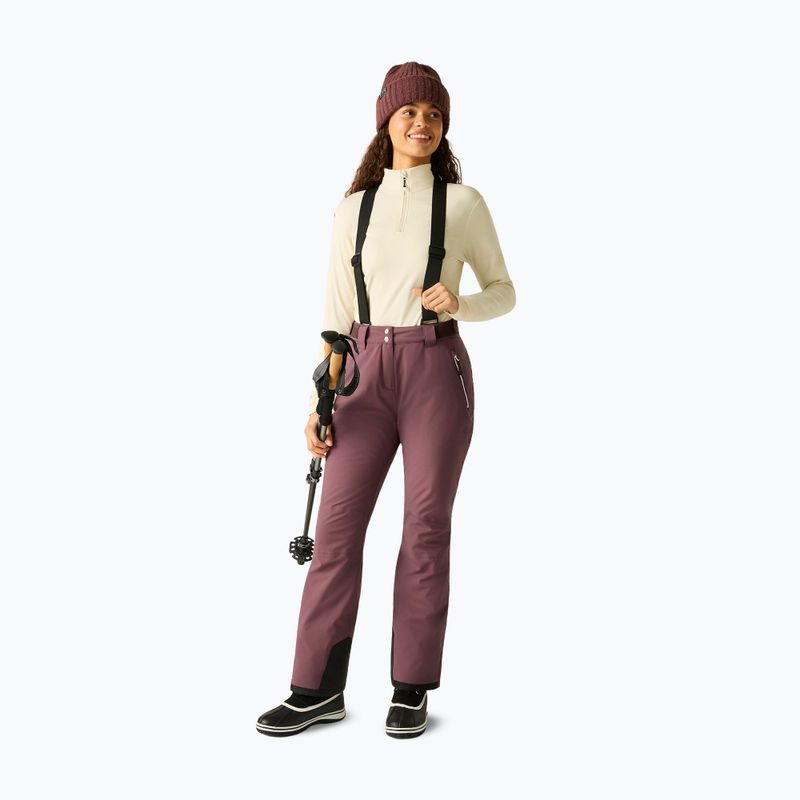Dámske lyžiarske nohavice Dare 2b Effused III Pant huckleberry 2