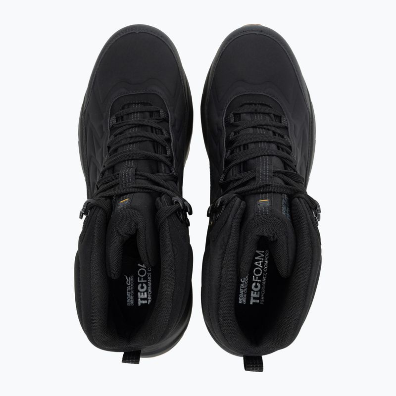 Pánske turistické topánky REGATTA Onyx Mid black gum 3