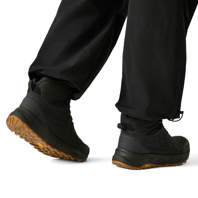 Pánske turistické topánky REGATTA Onyx Mid black gum 6