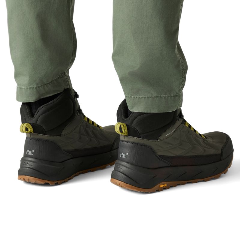 Pánske turistické topánky REGATTA Onyx Mid dark khaki cyprus 7