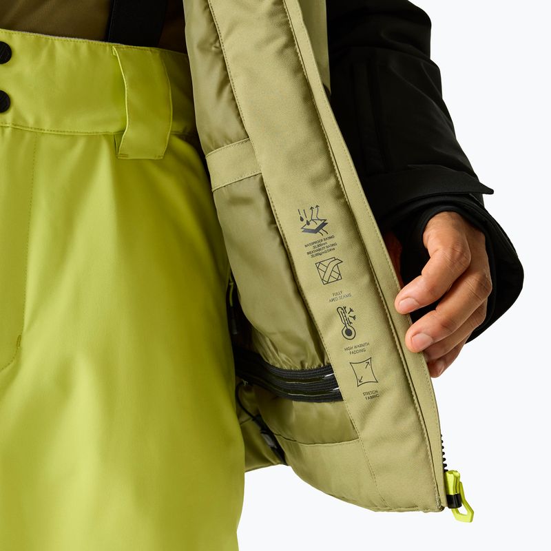 Pánska lyžiarska bunda Dare2B Baseplate IV Jacket black/martini olive 9