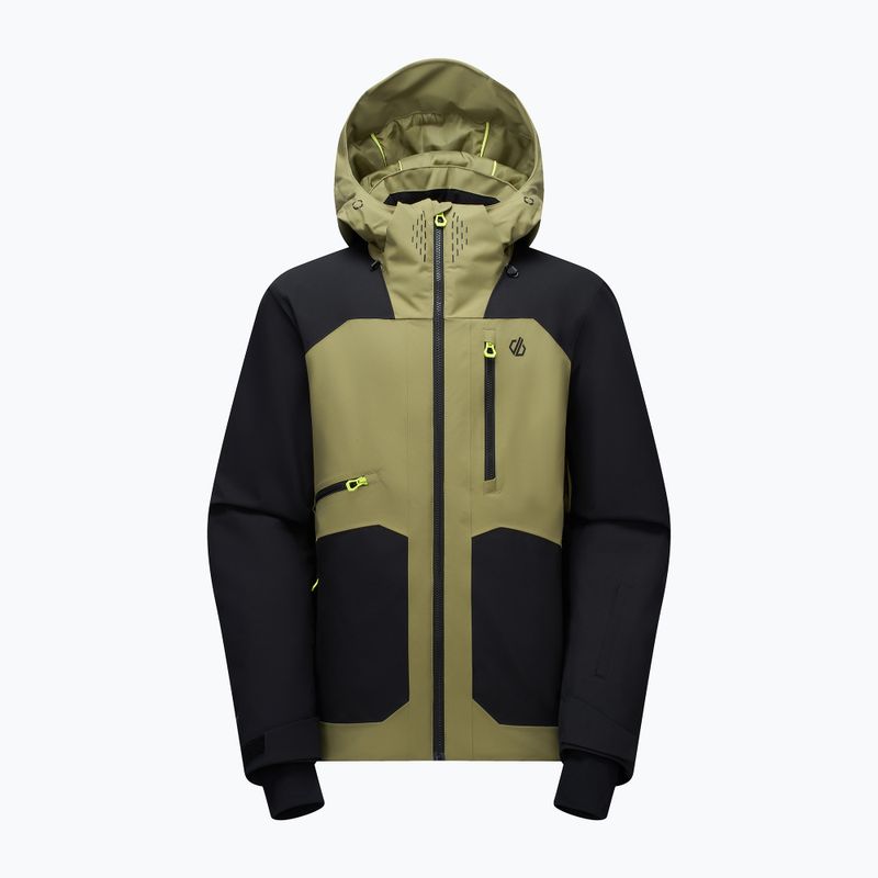 Pánska lyžiarska bunda Dare2B Baseplate IV Jacket black/martini olive 10
