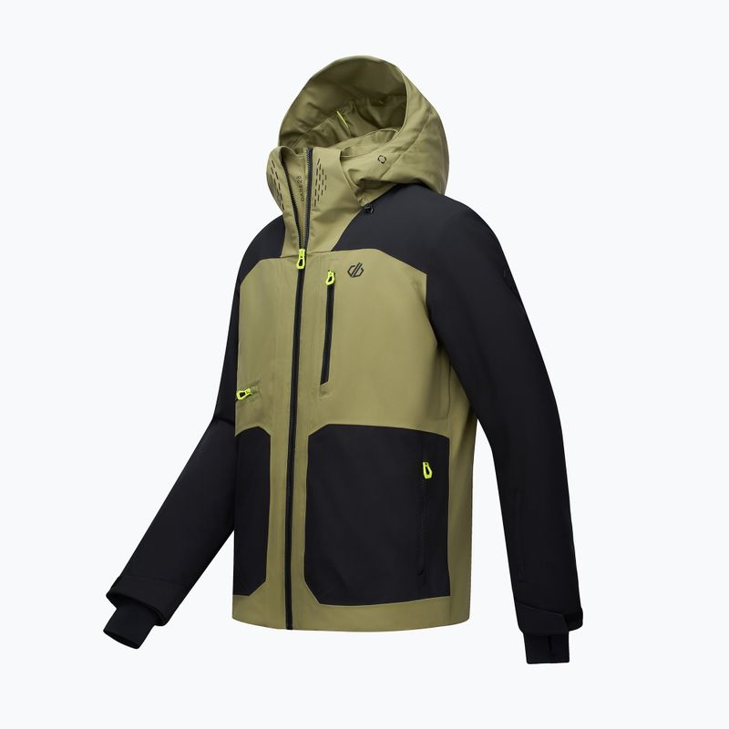 Pánska lyžiarska bunda Dare2B Baseplate IV Jacket black/martini olive 12
