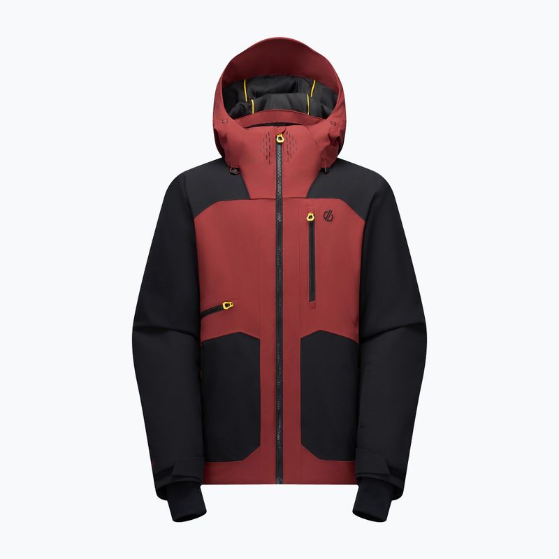 Pánska lyžiarska bunda Dare2B Baseplate IV Jacket black/rustic red 10