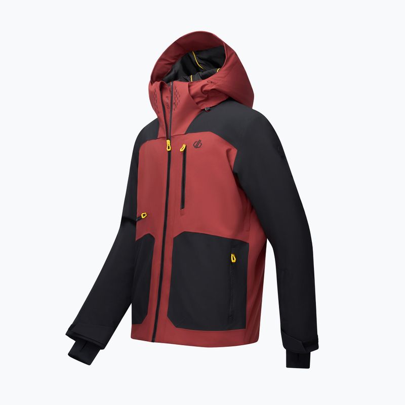 Pánska lyžiarska bunda Dare2B Baseplate IV Jacket black/rustic red 12
