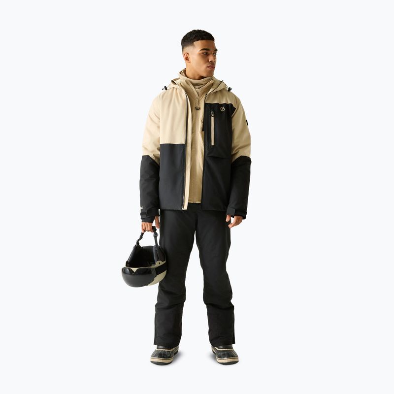 Pánska lyžiarska bunda Dare2B Halfpipe IV Jacket white pepper/black 2