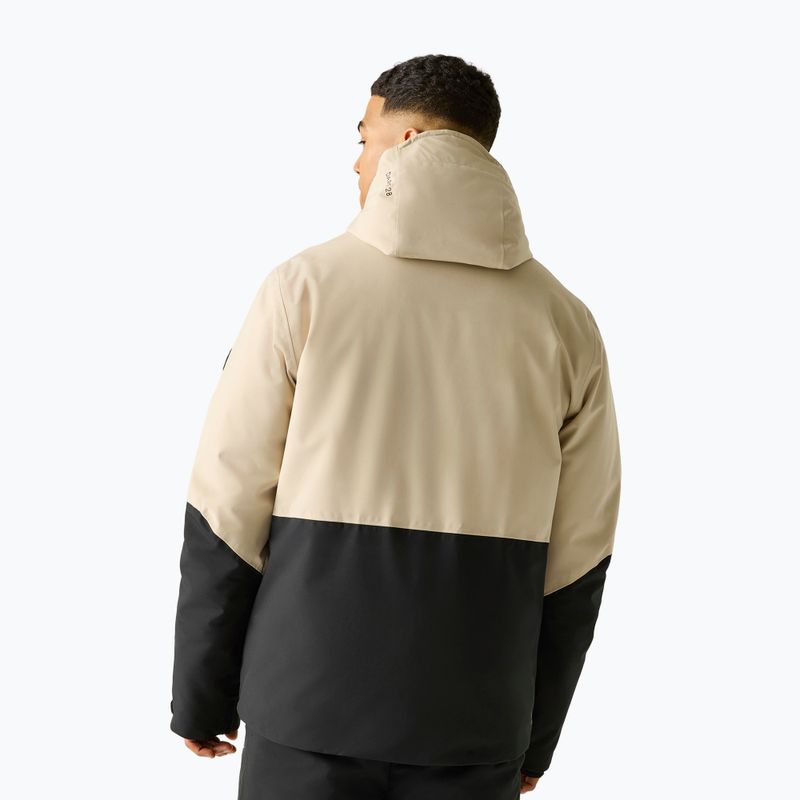 Pánska lyžiarska bunda Dare2B Halfpipe IV Jacket white pepper/black 3