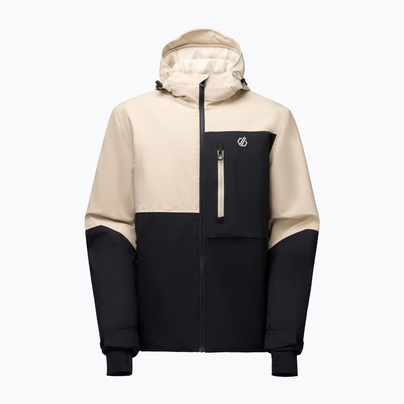 Pánska lyžiarska bunda Dare2B Halfpipe IV Jacket white pepper/black 10
