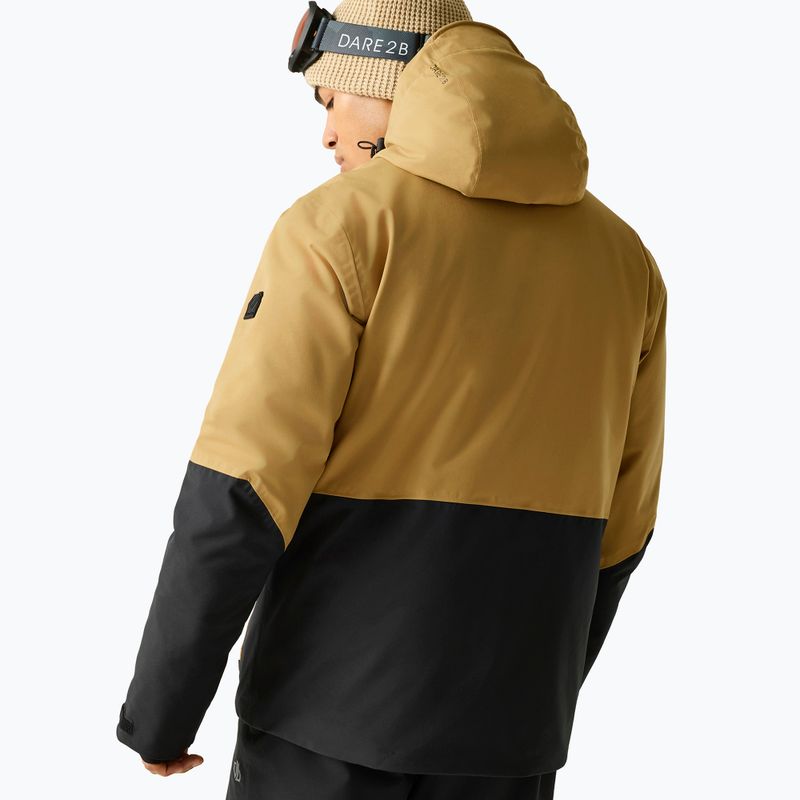 Pánska lyžiarska bunda Dare2B Halfpipe IV Jacket wood brown/black 3