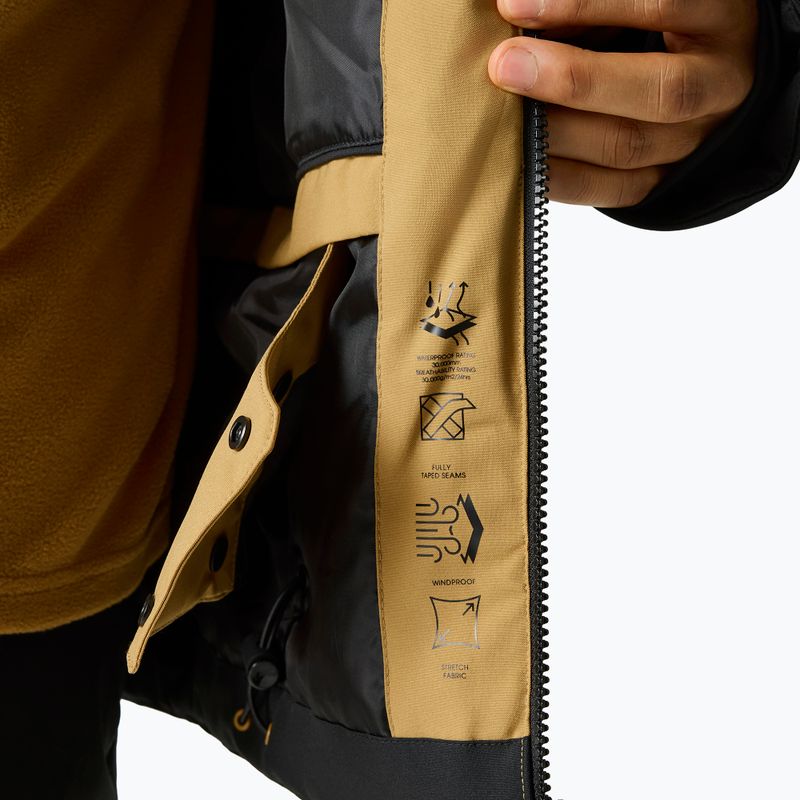 Pánska lyžiarska bunda Dare2B Halfpipe IV Jacket wood brown/black 9