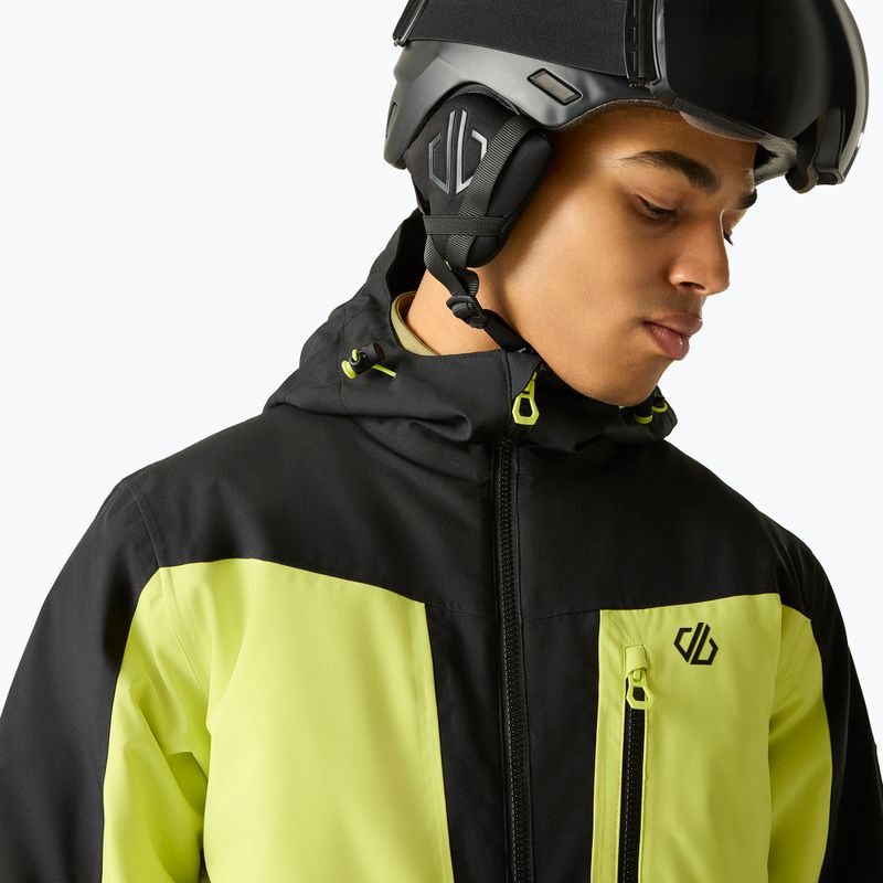Pánska lyžiarska bunda Dare2B Halfpipe IV Jacket mango mint/black 4