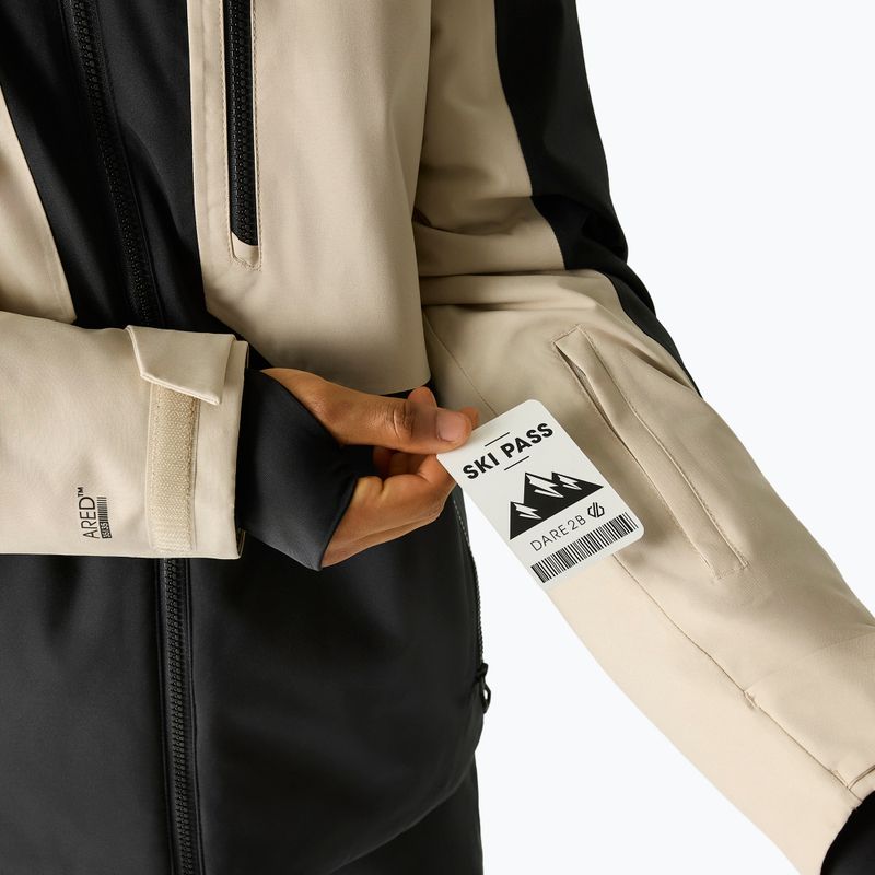 Pánska lyžiarska bunda Dare2B Eagle IV Jacket black/white pepper 7