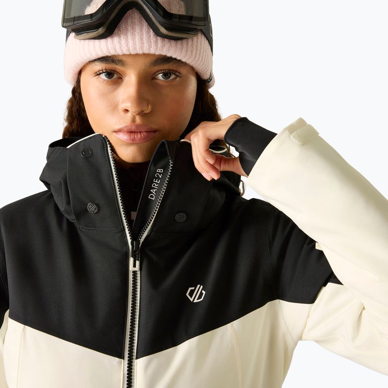 Dámska lyžiarska bunda Dare2B Flurry III Jacket black/egret 5