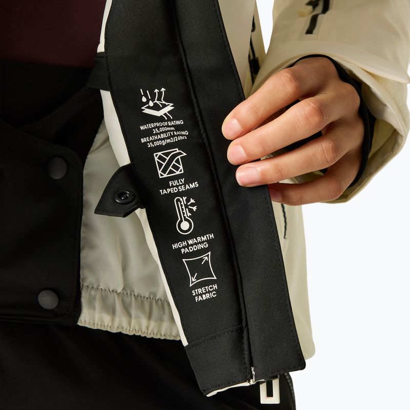 Dámska lyžiarska bunda Dare2B Flurry III Jacket black/egret 9