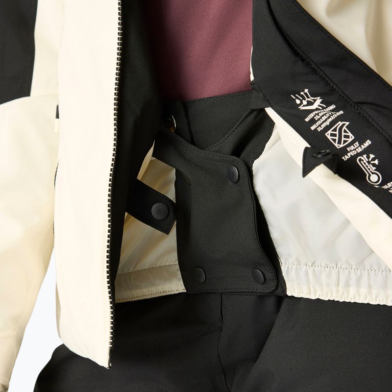Dámska lyžiarska bunda Dare2B Flurry III Jacket black/egret 10