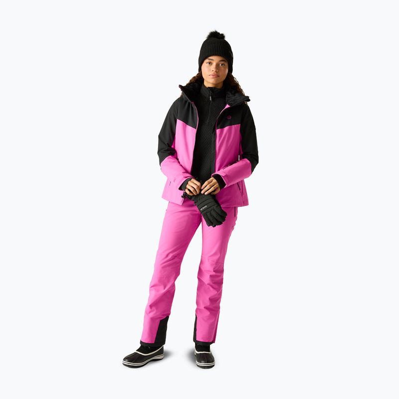 Dámska lyžiarska bunda Dare2B Flurry III Jacket extreme pink/black 2