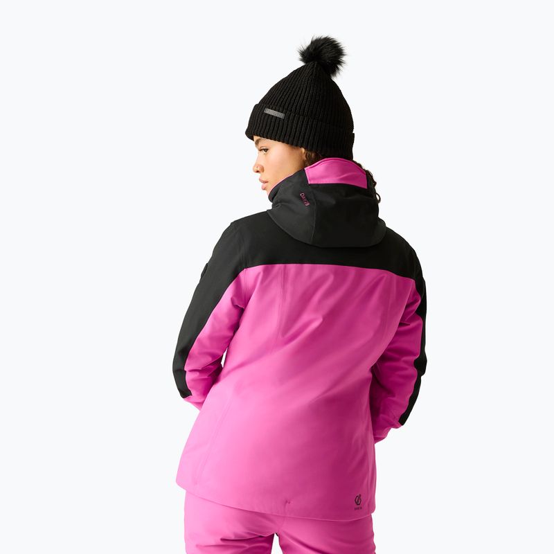 Dámska lyžiarska bunda Dare2B Flurry III Jacket extreme pink/black 3