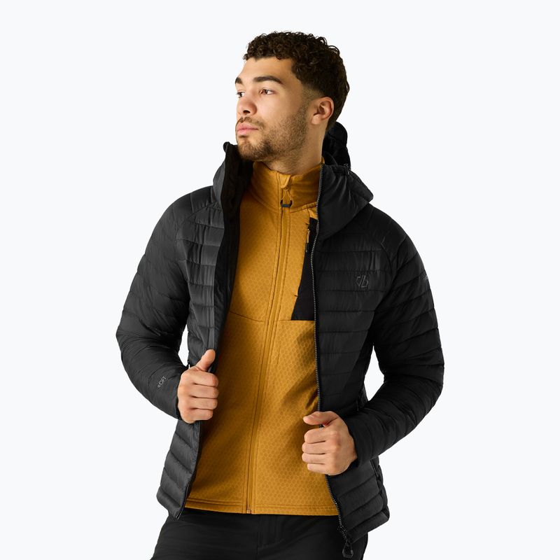 Pánska lyžiarska bunda Dare 2b Air Lite Jacket black/mango mint 5
