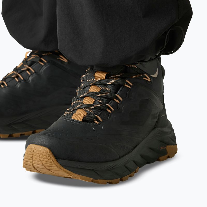 Pánske turistické topánky REGATTA Derino Mid Black/Rubber 6