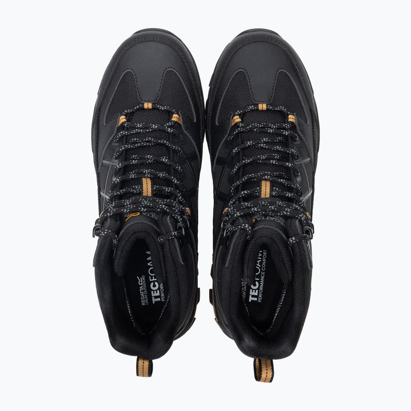Pánske turistické topánky REGATTA Samaris III black/ash/wood 3