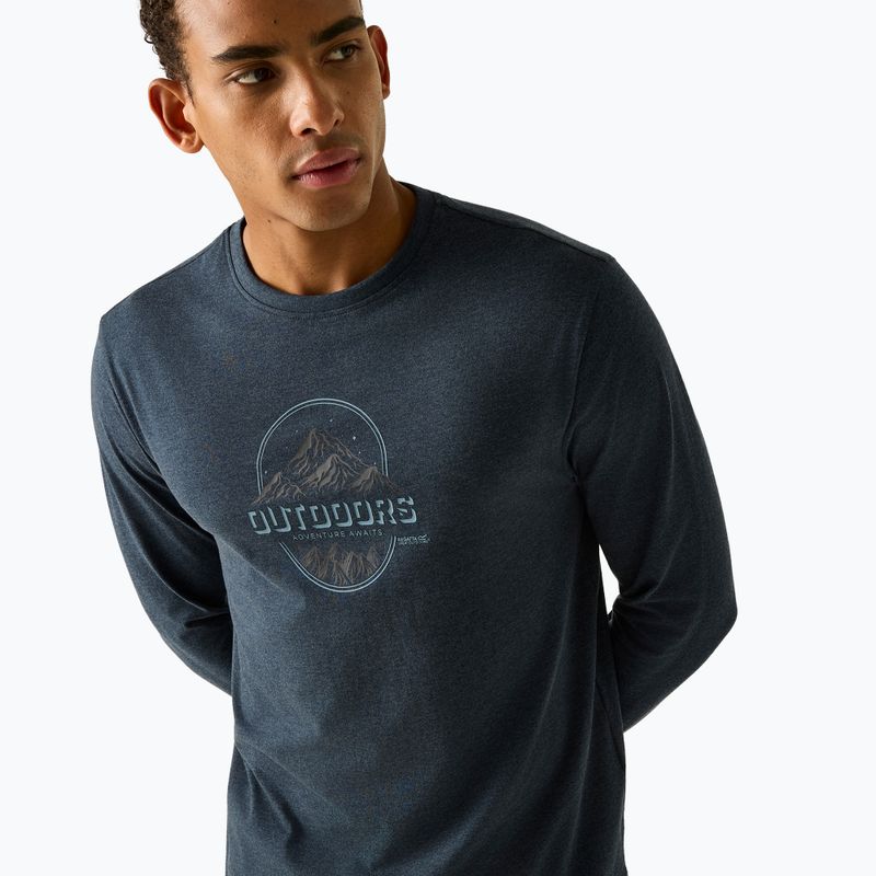 Pánske tričko longsleeve REGATTA Maylow navy original outdoors 4