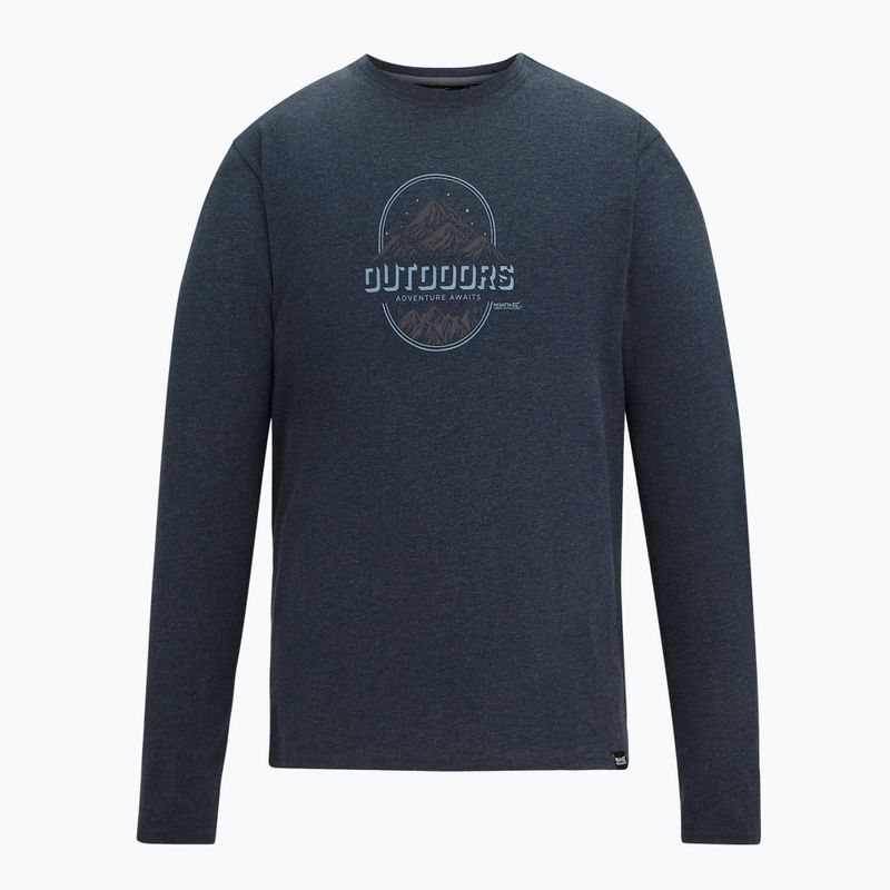 Pánske tričko longsleeve REGATTA Maylow navy original outdoors 7