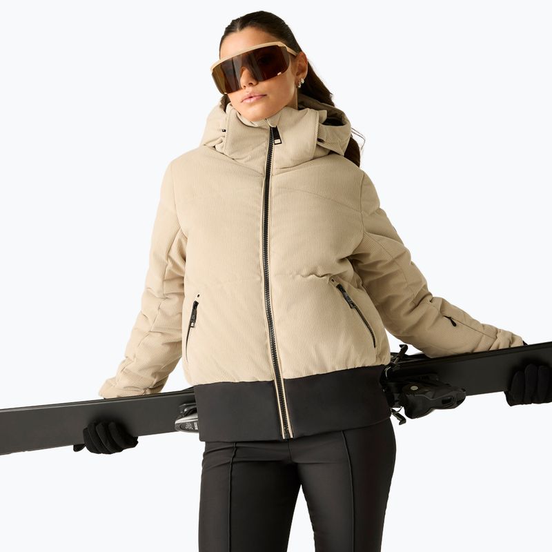 Dámska lyžiarska bunda Dare2B Glitz II Jacket white pepper cord 5